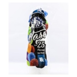 VASO PLASTICO16L REYMA...